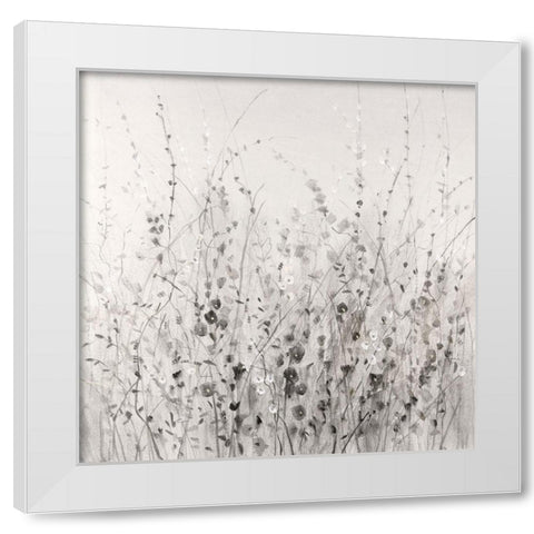 Garden Remnants I White Modern Wood Framed Art Print by OToole, Tim