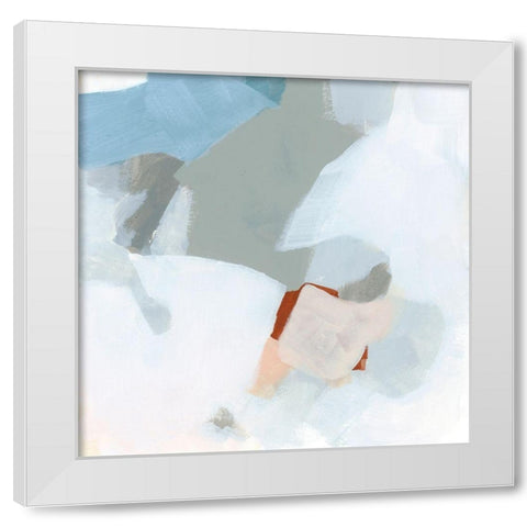 Patch Pocket I White Modern Wood Framed Art Print by Vess, June Erica