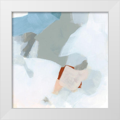 Patch Pocket I White Modern Wood Framed Art Print by Vess, June Erica