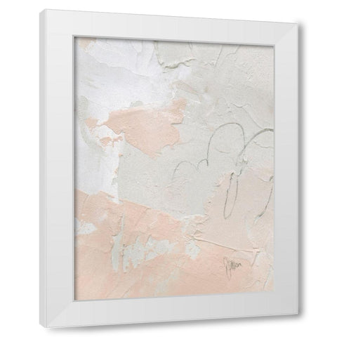 Twitch I White Modern Wood Framed Art Print by Caroline, Emma