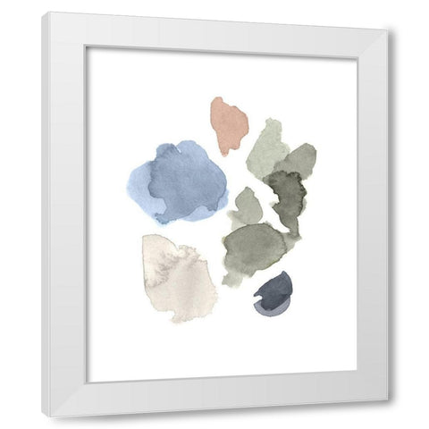 Fresh Start II White Modern Wood Framed Art Print by Caroline, Emma