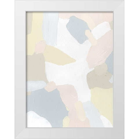 Sweet River I White Modern Wood Framed Art Print by Popp, Grace