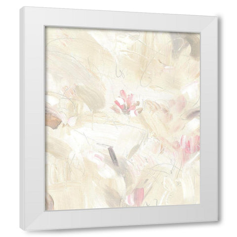 Soft Abstraction II White Modern Wood Framed Art Print by OToole, Tim