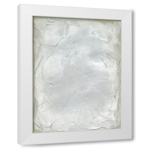 Subtle Transitions II White Modern Wood Framed Art Print by Caroline, Emma