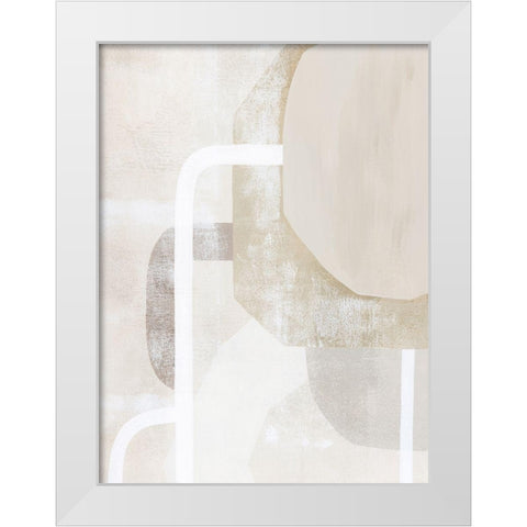 Quiet Affection II White Modern Wood Framed Art Print by Popp, Grace