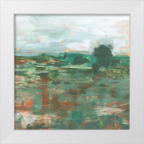 Approaching Autumn II White Modern Wood Framed Art Print by Harper, Ethan
