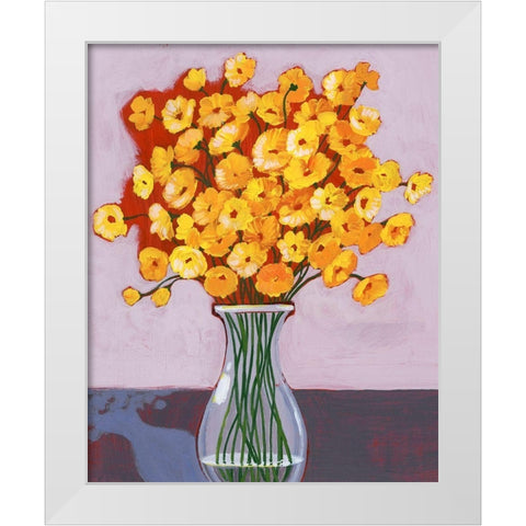 Daisy Bouquet I White Modern Wood Framed Art Print by Popp, Grace