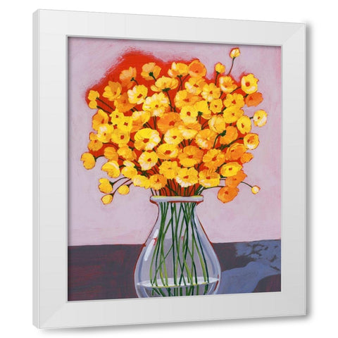 Daisy Bouquet II White Modern Wood Framed Art Print by Popp, Grace