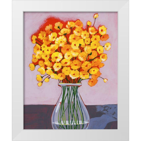 Daisy Bouquet II White Modern Wood Framed Art Print by Popp, Grace