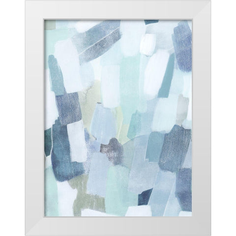 Dusky Gale I White Modern Wood Framed Art Print by Popp, Grace