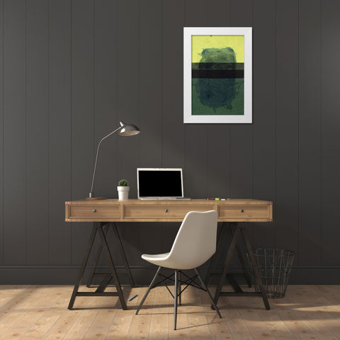 Remembering Rothko III White Modern Wood Framed Art Print by Delamater, Rob