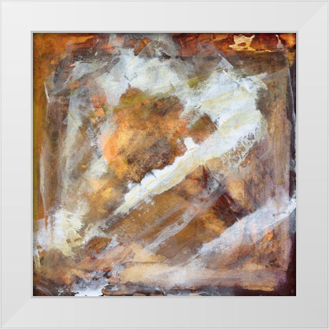 Alhambra II White Modern Wood Framed Art Print by Gordon, Sharon
