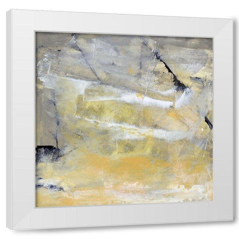 Airy I White Modern Wood Framed Art Print by Gordon, Sharon