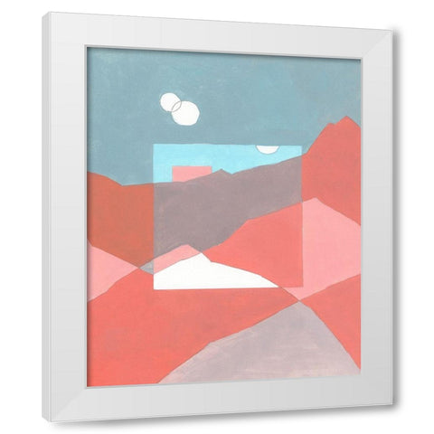 Desert Dreamscape II White Modern Wood Framed Art Print by Green, Jacob