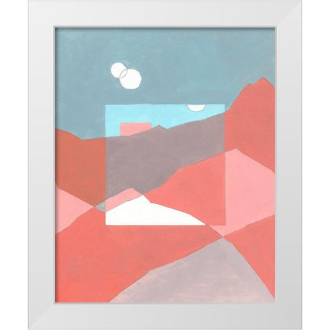 Desert Dreamscape II White Modern Wood Framed Art Print by Green, Jacob