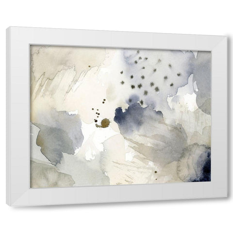 Dried Bergamot in Mist II White Modern Wood Framed Art Print by Popp, Grace