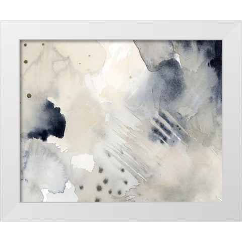 Dried Bergamot in Mist III White Modern Wood Framed Art Print by Popp, Grace