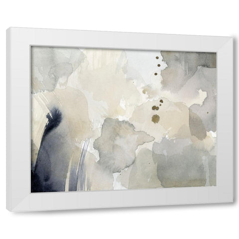 Dried Bergamot in Mist IV White Modern Wood Framed Art Print by Popp, Grace