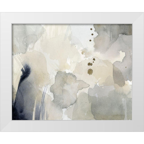 Dried Bergamot in Mist IV White Modern Wood Framed Art Print by Popp, Grace