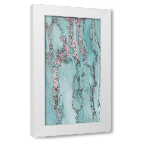 Abstract Ink Fantasy IV A White Modern Wood Framed Art Print by Haase, Andrea