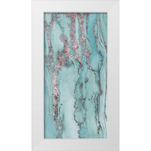 Abstract Ink Fantasy IV A White Modern Wood Framed Art Print by Haase, Andrea