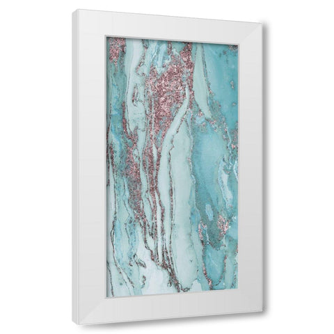 Abstract Ink Fantasy IV B White Modern Wood Framed Art Print by Haase, Andrea