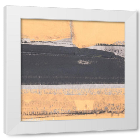 6240 Puzzle IV White Modern Wood Framed Art Print by Aryai, Sia