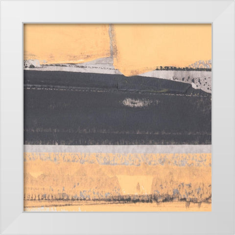 6240 Puzzle IV White Modern Wood Framed Art Print by Aryai, Sia
