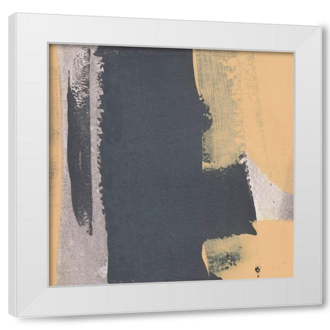 6240 Puzzle VI White Modern Wood Framed Art Print by Aryai, Sia