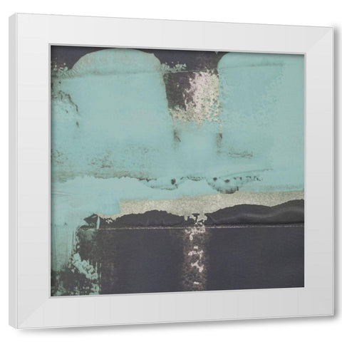 6240 Puzzle VIII White Modern Wood Framed Art Print by Aryai, Sia