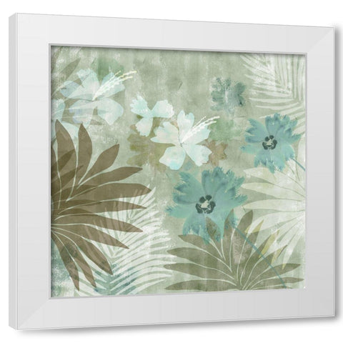 Flower Memories III White Modern Wood Framed Art Print by Kouta, Flora