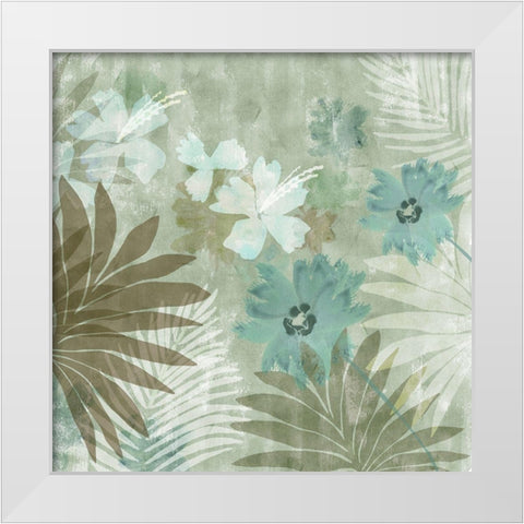 Flower Memories III White Modern Wood Framed Art Print by Kouta, Flora