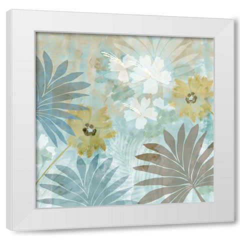 Flower Memories IV White Modern Wood Framed Art Print by Kouta, Flora