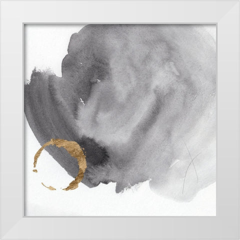 Broadsheet I White Modern Wood Framed Art Print by Green, Jacob