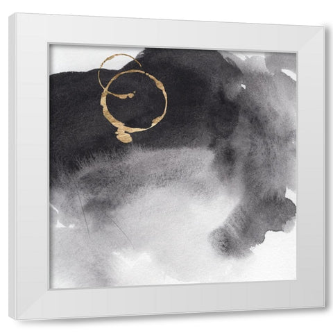 Broadsheet III White Modern Wood Framed Art Print by Green, Jacob