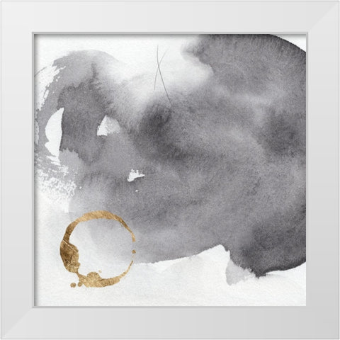 Broadsheet IV White Modern Wood Framed Art Print by Green, Jacob