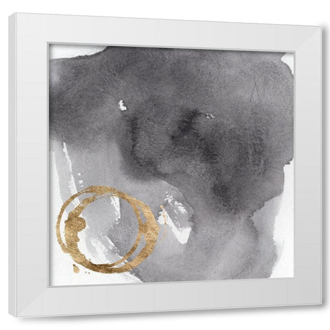 Broadsheet V White Modern Wood Framed Art Print by Green, Jacob