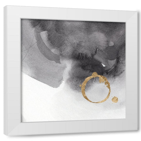 Broadsheet VI White Modern Wood Framed Art Print by Green, Jacob