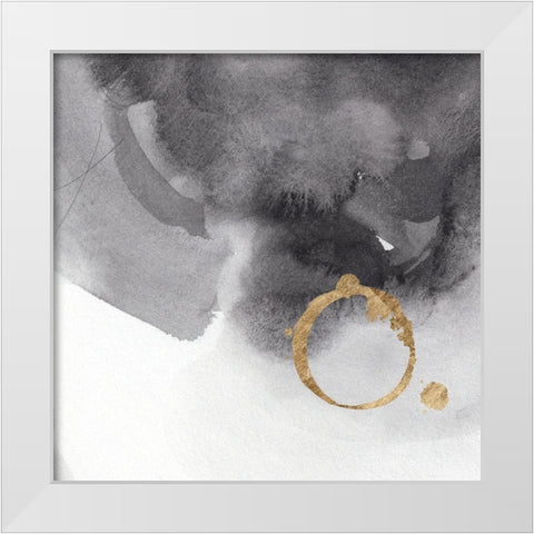 Broadsheet VI White Modern Wood Framed Art Print by Green, Jacob