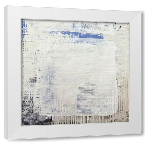 Amaze I White Modern Wood Framed Art Print by Aryai, Sia
