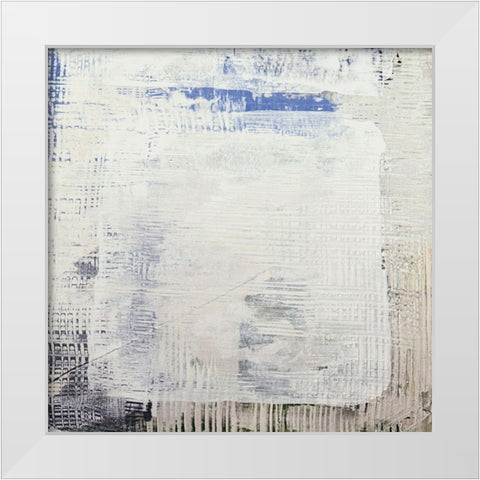 Amaze I White Modern Wood Framed Art Print by Aryai, Sia