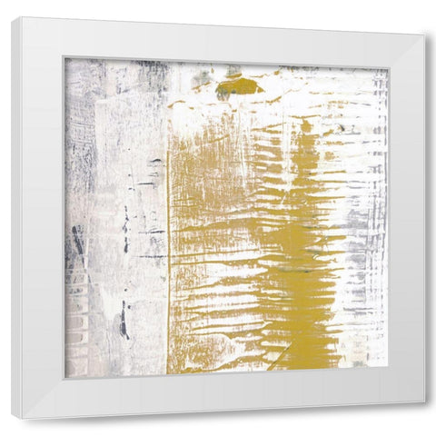 Amaze II White Modern Wood Framed Art Print by Aryai, Sia