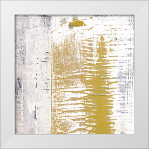 Amaze II White Modern Wood Framed Art Print by Aryai, Sia