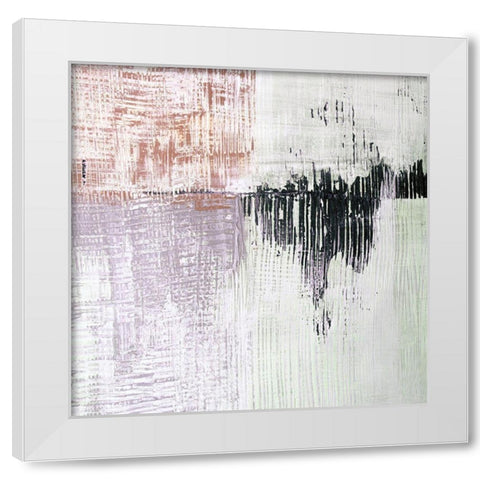 Amaze VI White Modern Wood Framed Art Print by Aryai, Sia