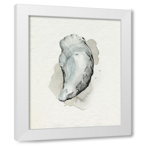 Oysters on the Bay II White Modern Wood Framed Art Print by Popp, Grace