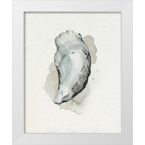 Oysters on the Bay II White Modern Wood Framed Art Print by Popp, Grace