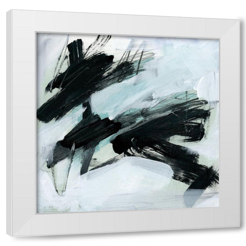 Ocean Current VI White Modern Wood Framed Art Print by Parker, Jennifer Paxton
