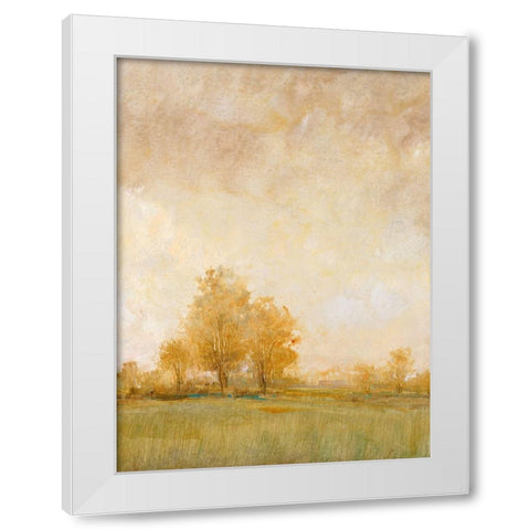 Carefree Day II White Modern Wood Framed Art Print by OToole, Tim