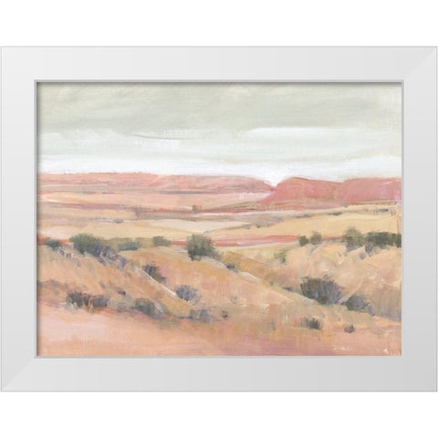 Southwest Landscape I White Modern Wood Framed Art Print by OToole, Tim