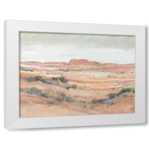 Southwest Landscape II White Modern Wood Framed Art Print by OToole, Tim